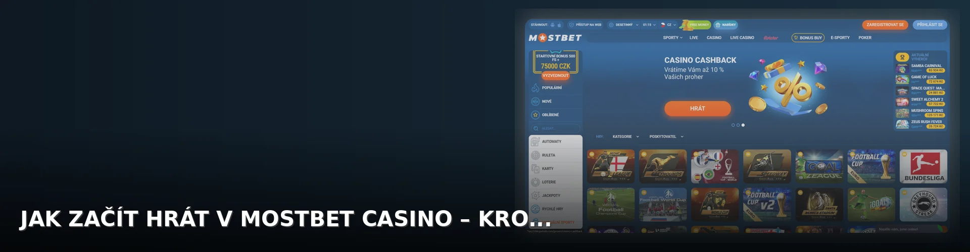 Mostbet - casino_online