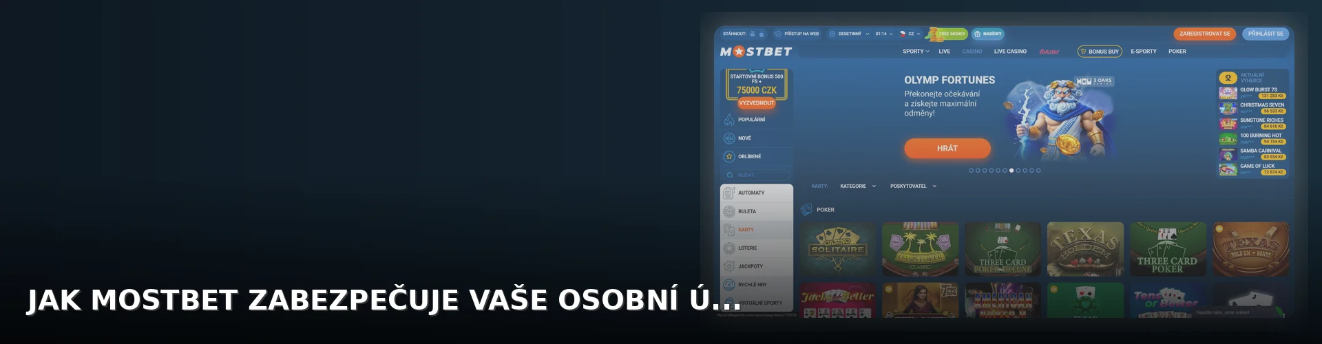Mostbet - ochrana_soukromi