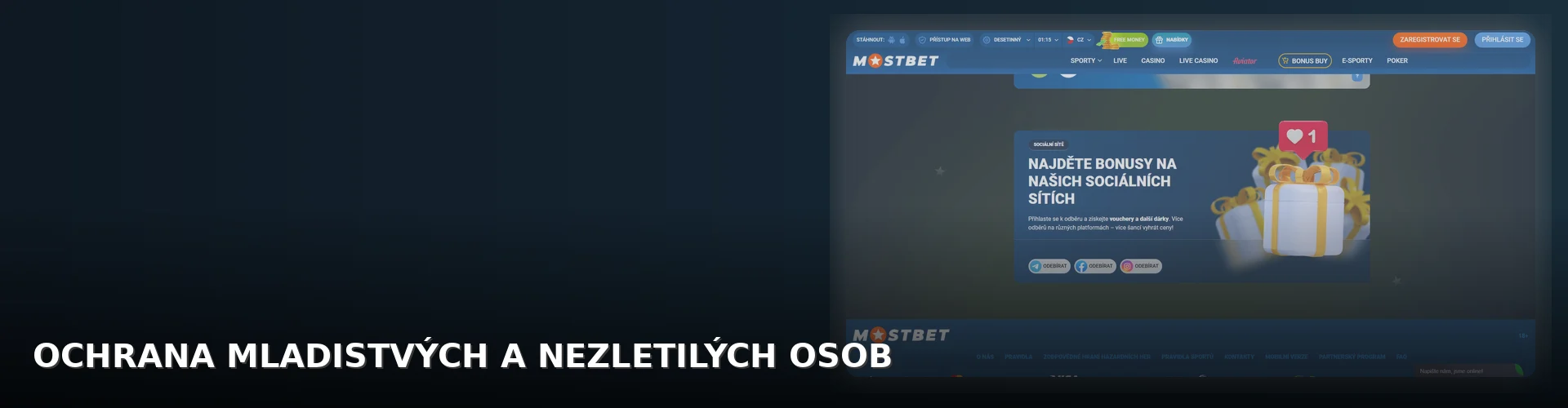 Mostbet - odpovedne_hrani