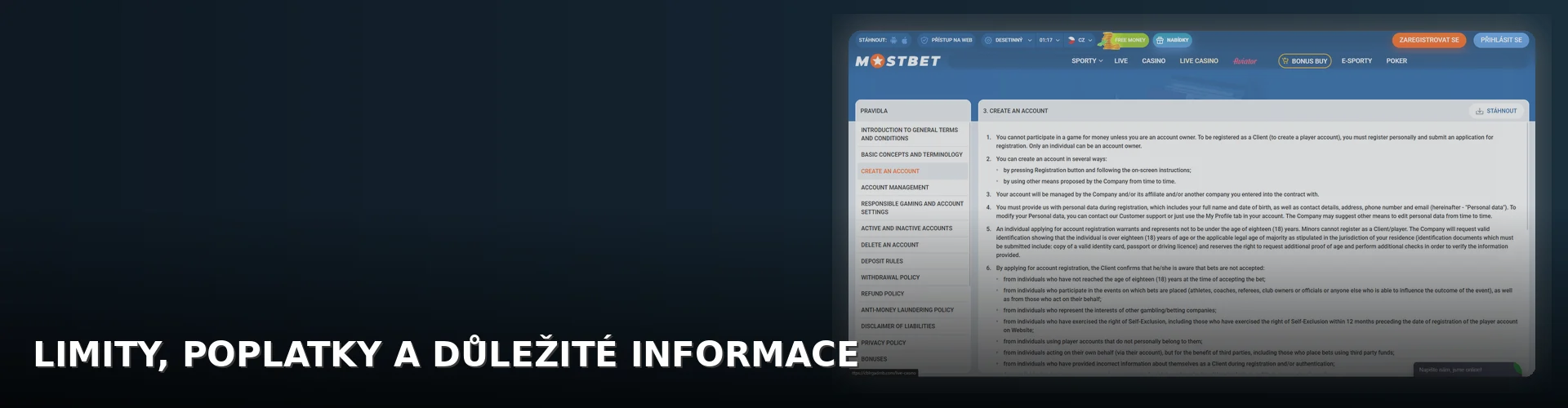Mostbet - platebni_metody